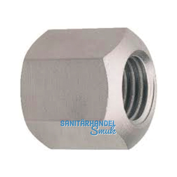 DIN6330B/10 M12 verzinkt Sechskantmutter 1.5 d