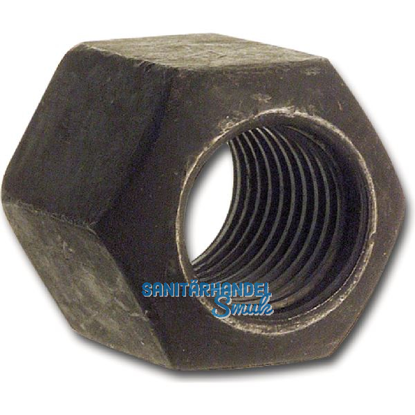 DIN6330B/10 M8 blank Sechskantmutter 1.5 d