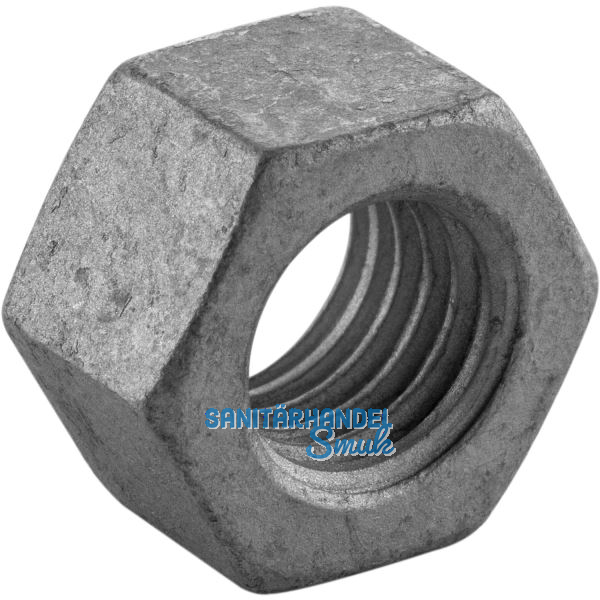 ISO4032/ 10 M24 zinklamellenbeschichtet Sechskantmutter