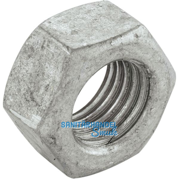 ISO4032/ 8 M24 feuerverzinkt ISO-passende Sechskantmutter