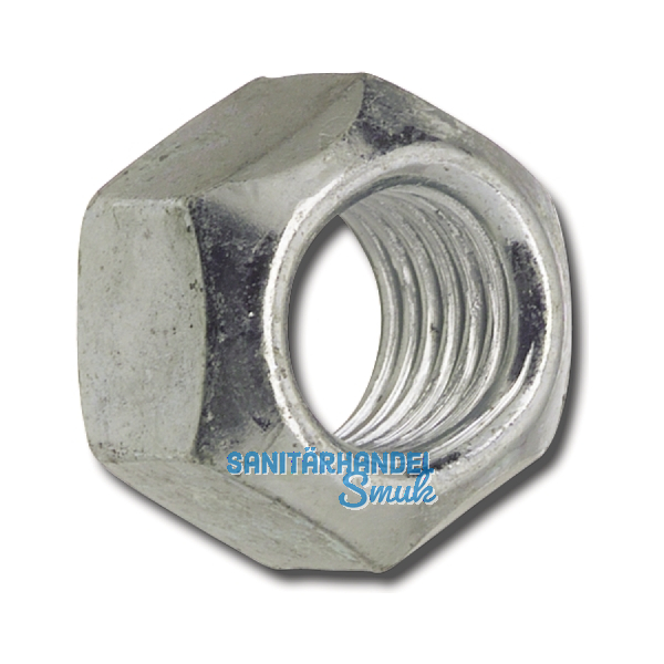 ISO7042/ 8 M16 feuerverzinkt Sicherungsmutter Ganzmetall