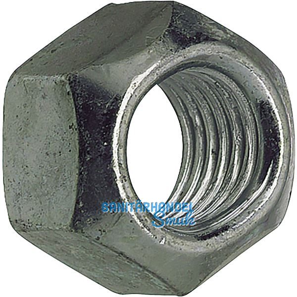 ISO7042/ 8 M16 blank Sicherungsmutter Ganzmetall