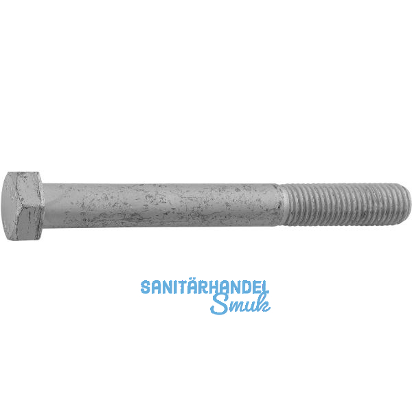 ISO4014 10.9 M16x140 Zinklamellen besch. Sechskantschraube mit Schaft (DIN931)