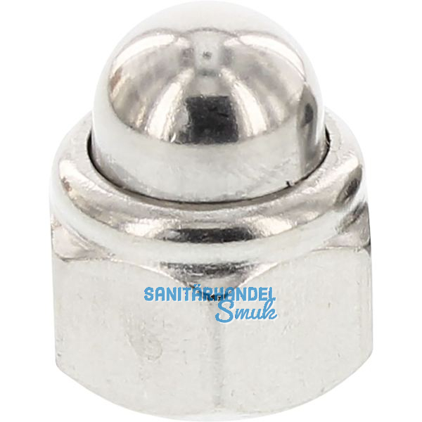 DIN986 M 8 Edelstahl A2 Sicherungs-Hutmutter mit Klemmteil