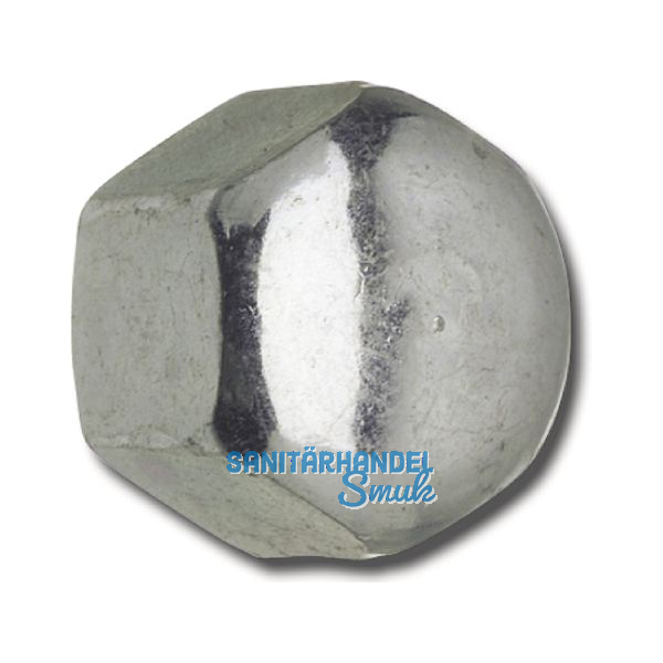 DIN917/ 6 M 6 verzinkt Hutmutter niedrige Form