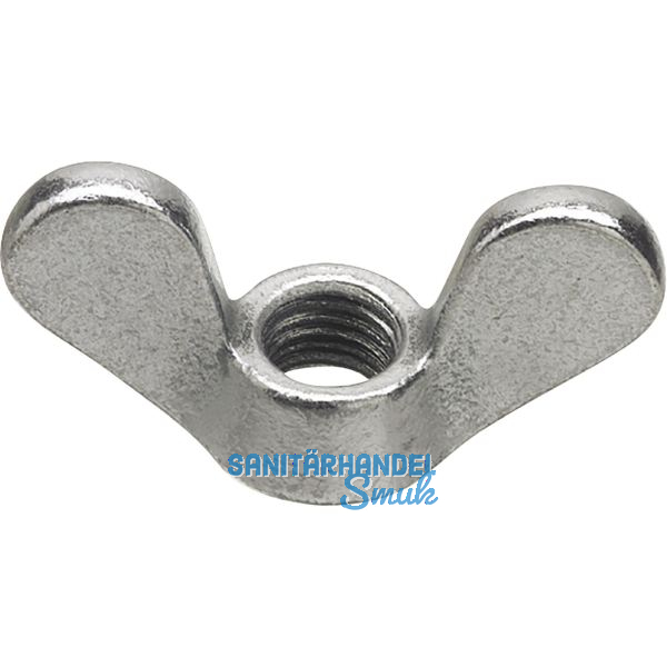 DIN315 M 5 verzinkt Fl�gelmutter aus Temperguss (GT)