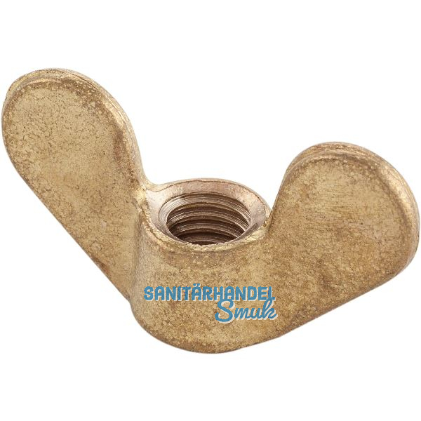 DIN315 M12 Messing blank Fl�gelmutter