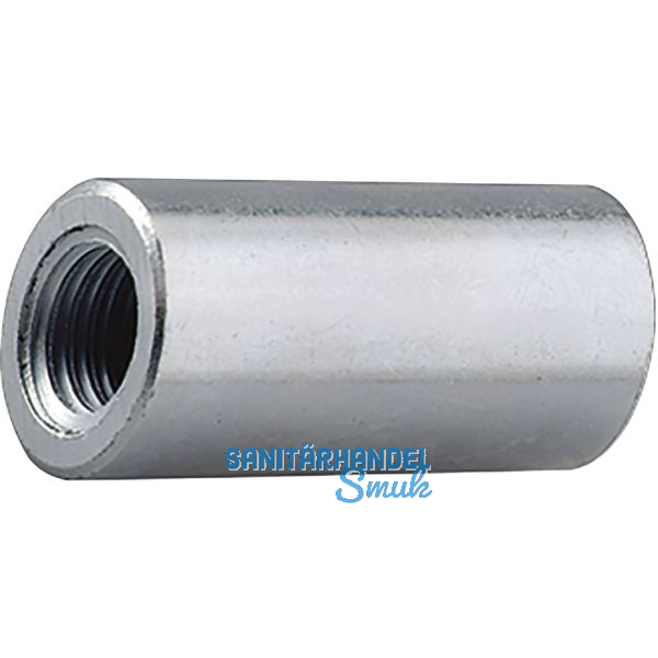 Gewindereduziermuffen von M 8 auf M10 verzinkt