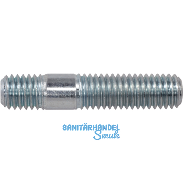 DIN939 8.8 M 8x 45 verzinkt Stiftschraube Einschraubende ~1,25 d
