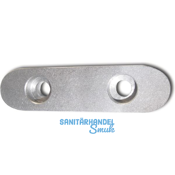 DIN6885E C45K 10x 8x 56 blank Passfeder rundstirnig mit 2 Bohrungen