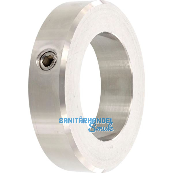 DIN705 A 60 Edelstahl A2 Stellring mit Gewindestift