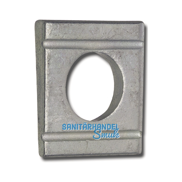 DIN434 M14 verzinkt Scheibe f�r U-Tr�ger Neigung 8 %