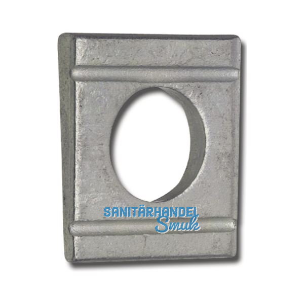 DIN434 M16 verzinkt Scheibe f�r U-Tr�ger Neigung 8 %