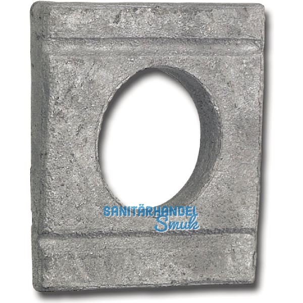 DIN434 M 8 feuerverzinkt Scheibe f�r U-Tr�ger Neigung 8 %