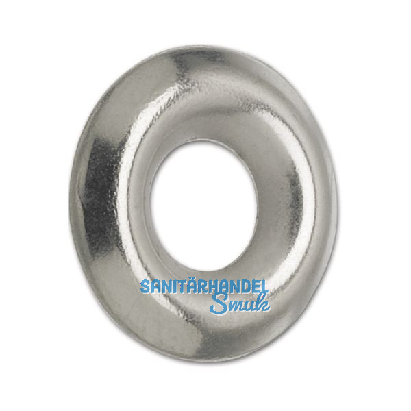 Fassonscheibe 6.0x20 Eisen vernickelt f�r Senkschrauben