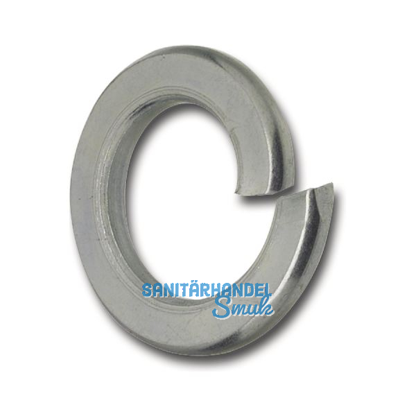 DIN127A M 6 verzinkt Federring mit aufgebogenen Enden