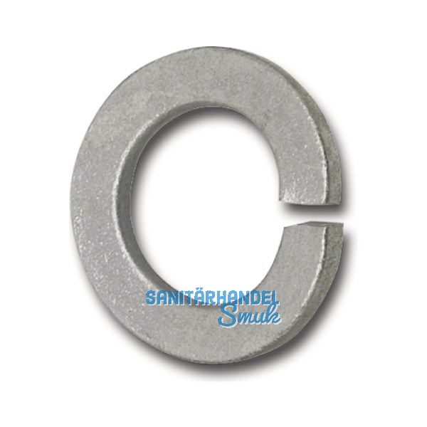 DIN128A M 6 verzinkt Federring gew�lbt