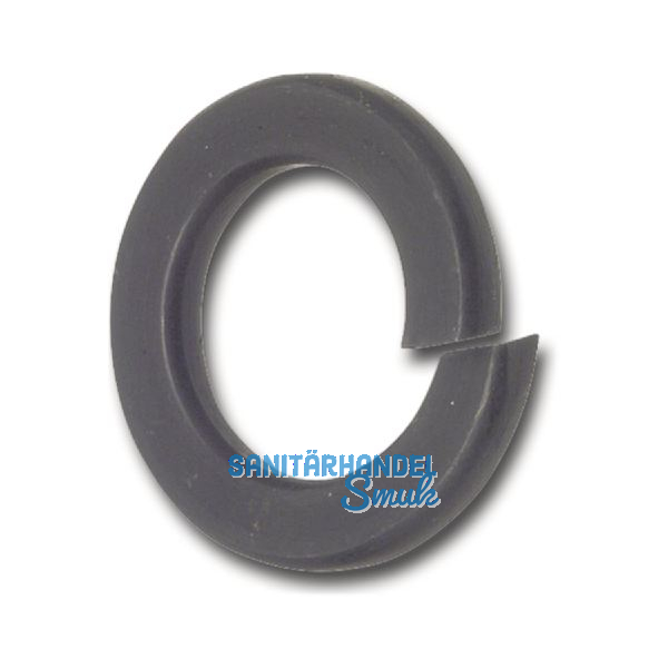 DIN127B M 5 blank Federring mit glatten Enden
