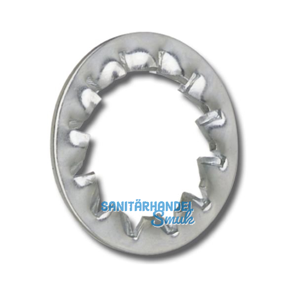 DIN6798J M 8 verzinkt F�cherscheibe innengezahnt