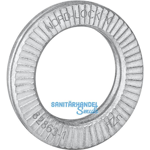 NORD-LOCK Keilsicherungsfederscheiben NLX10 zinklamellenbeschichtet