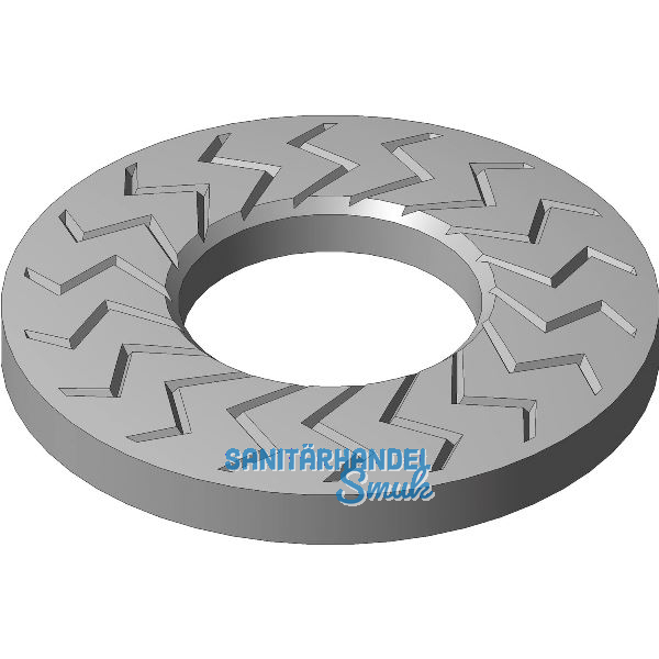 TECKENTRUP Sperrkantscheibe NSK-M - M24 - Stahl Zinklamelle