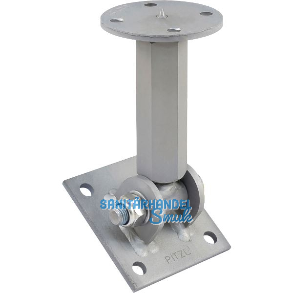 PITZL Pfostentr�ger neigbar Typ 10920.7098 ZiNiP beschichtet rechts/links