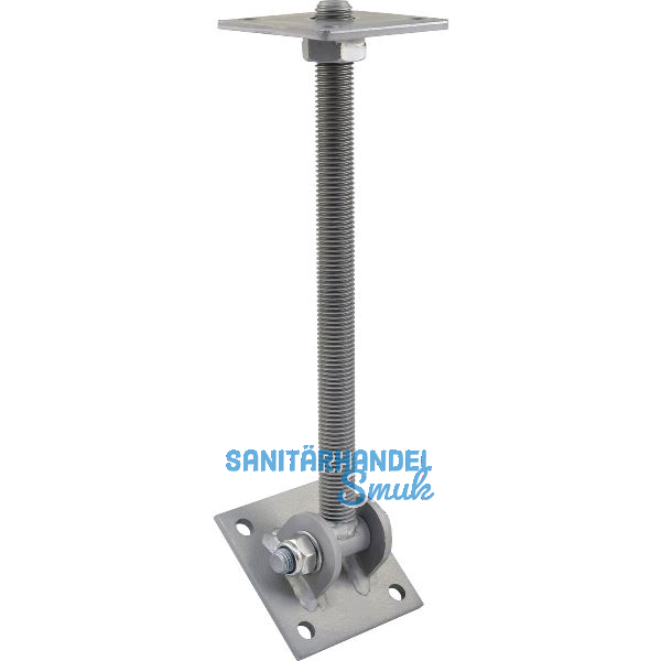 Pitzl Pfostentr�ger PTP 12013.7301 - Stahl ZiNiP beschichtet mit Gewindestange