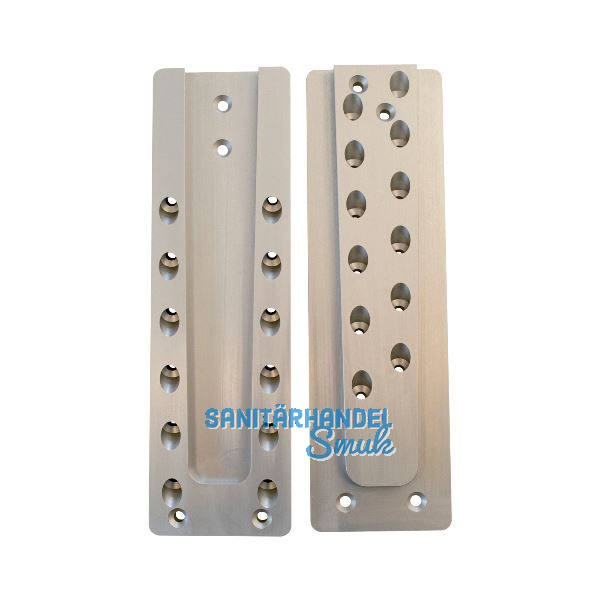 PITZL Schwerlast HVP 120x400x20 mm Aluminium eloxiert