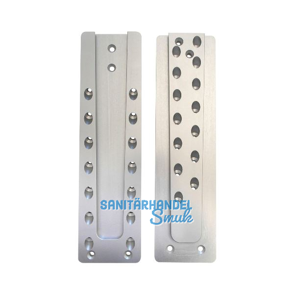 PITZL Schwerlast HVP 120x500x20 mm Aluminium eloxiert