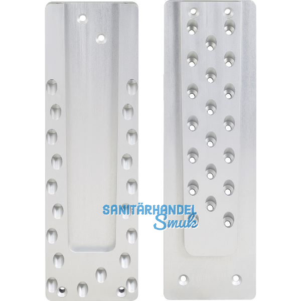 PITZL Schwerlast HVP 140x450x20 mm Aluminium eloxiert