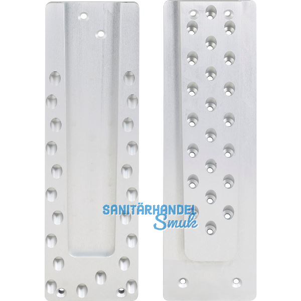 PITZL Schwerlast HVP 140x500x20 mm Aluminium eloxiert