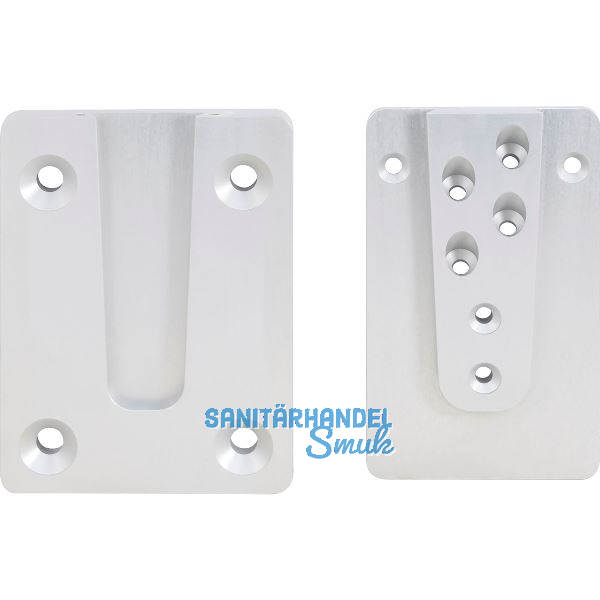 PITZL HVP Betonanschluss 150x200x25 Aluminium eloxiert