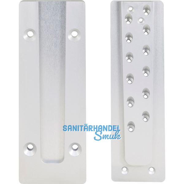 PITZL HVP Betonanschluss 150x400x25 Aluminium eloxiert