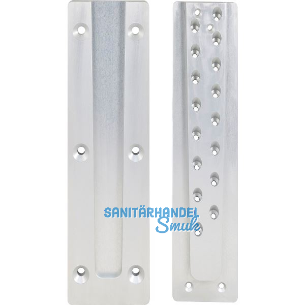 PITZL HVP Betonanschluss 150x500x25 Aluminium eloxiert