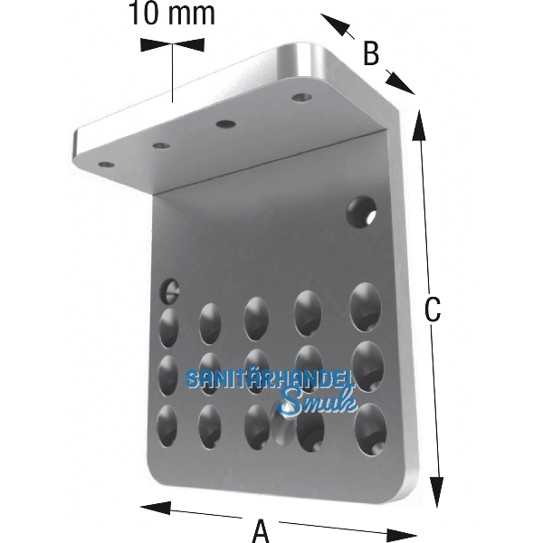 SIMPSON Hirnholzverbinder EL 80-B Aluminium mit Bewertung