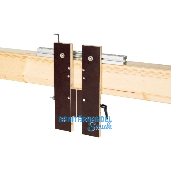 PITZL Fr�s- und Montagelehre f�r HVP aus Alu / Sperrholz, 584000.0000