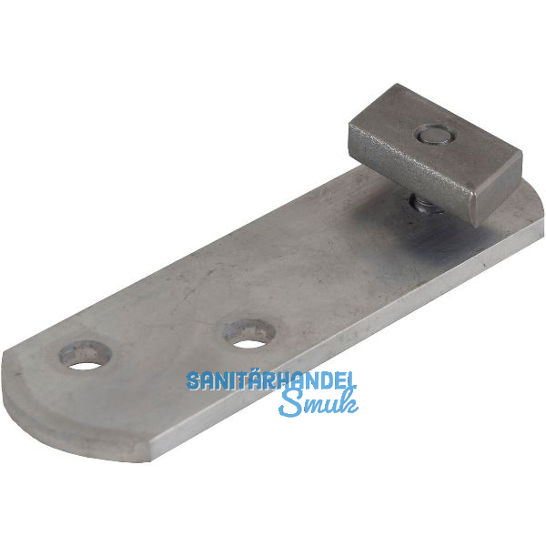 PITZL Anfangslasche 31142.0000 f�r Gel�nderst�tze C-Profil - Aluminium