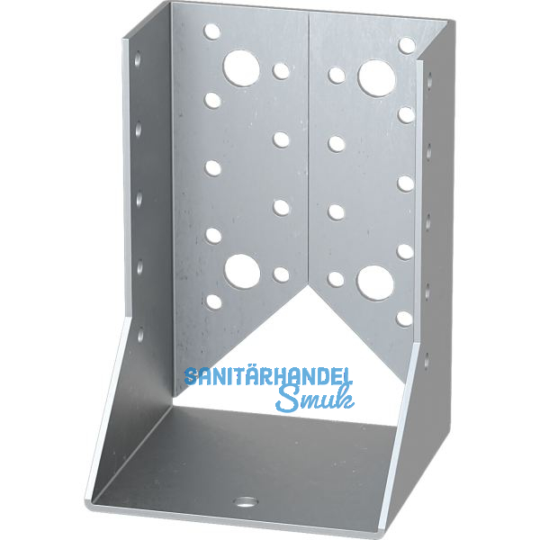 GH Balkenschuh Kombi 04 innenliegend 100x140 - Stahl feuerverzinkt