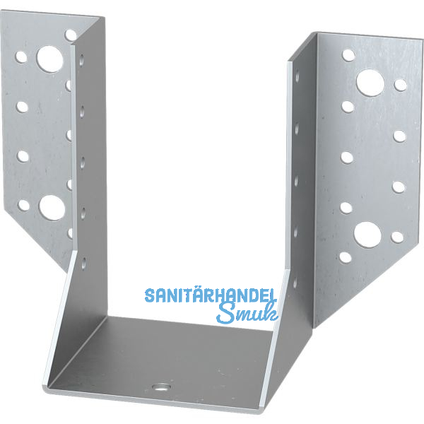 GH Balkenschuh Kombi 04 aussenliegend 120x160 - Stahl feuerverzinkt