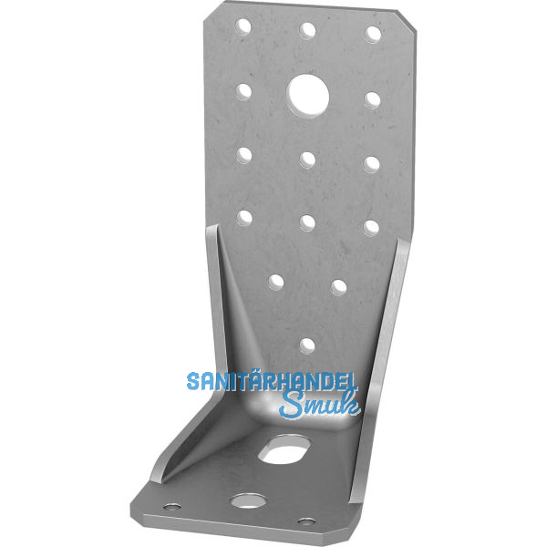 GH Winkelverbinder Langloch KR/E / 135x88x65x4 - Stahl feuerverzinkt