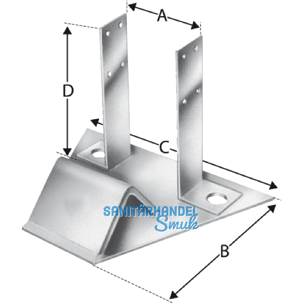 SIMPSON Sparrenhalter SHB 80G-B feuerverzinkt mit Bewertung