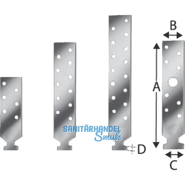 SIMPSON Profilanker PROFA 198-B feuerverzinkt mit Bewertung f�r Profil 2815