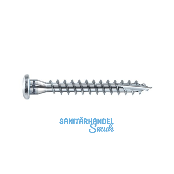 EUROTEC Winkelbeschlagsschraube / CSA Schraube 5.0 x50 TX20 - Stahl verzinkt
