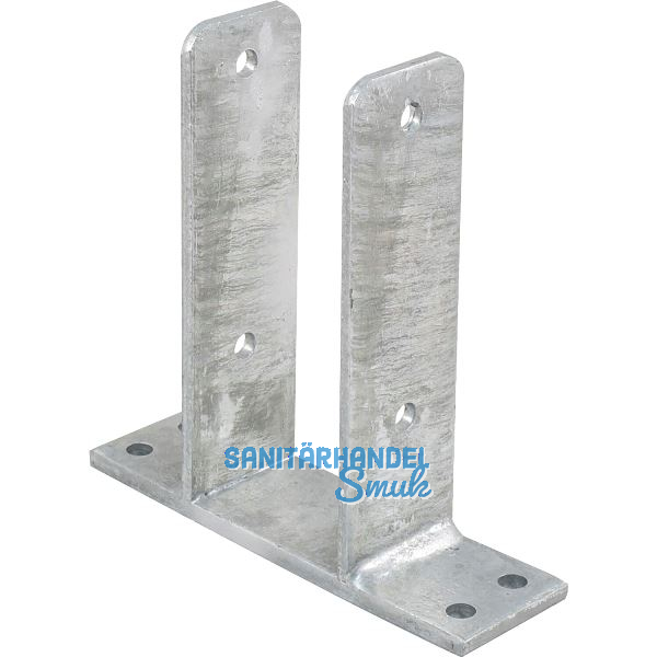 PITZL Pfostenanker f�r Zaunpfosten LW: 81 / Typ 11044.0081 feuerverzinkt
