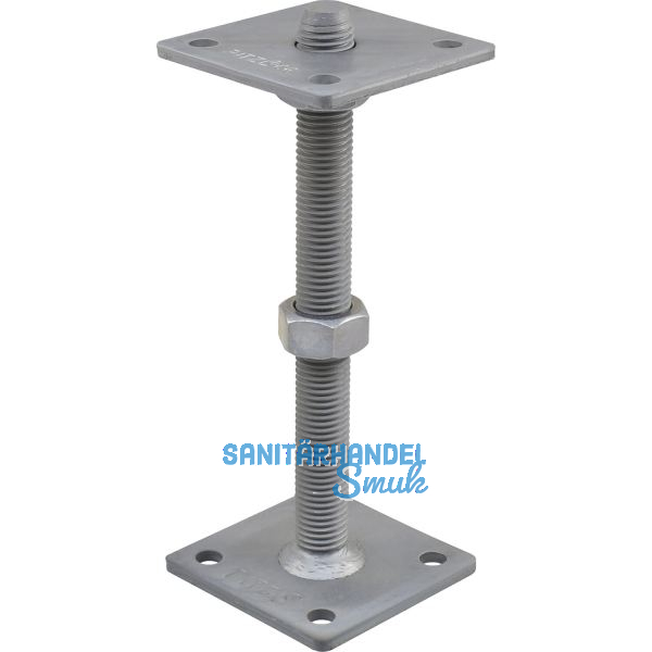 PITZL Pfostentr�ger Typ 11013.0200 ZiNiP beschichtet mit Gewindestange