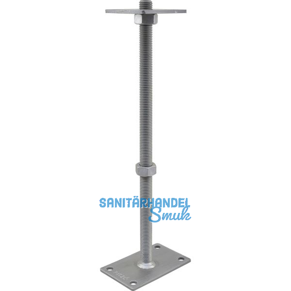 PITZL Pfostentr�ger Typ 11013.1500 ZiNiP beschichtet mit Gewindestange