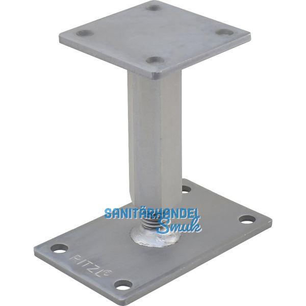 PITZL Pfostentr�ger Typ 10920.1100 ZiNiP beschichtet rechts/links