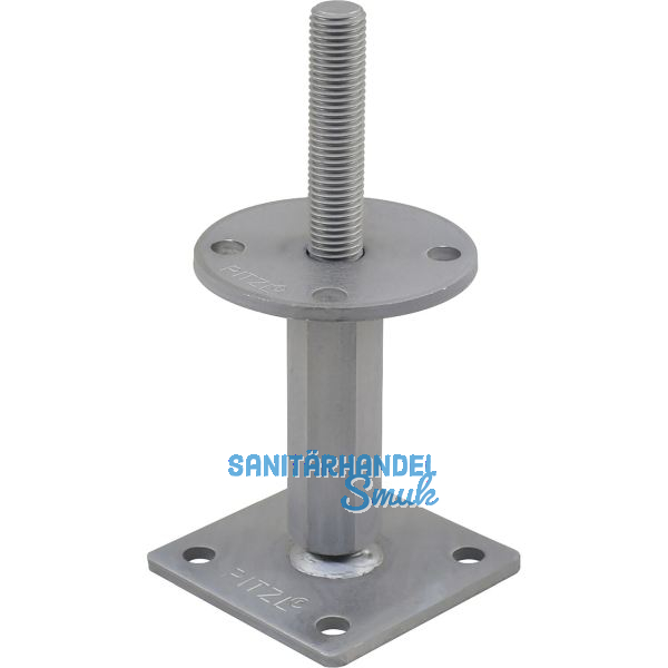 PITZL Pfostentr�ger Typ 10921.1600 ZiNiP beschichtet rechts/links