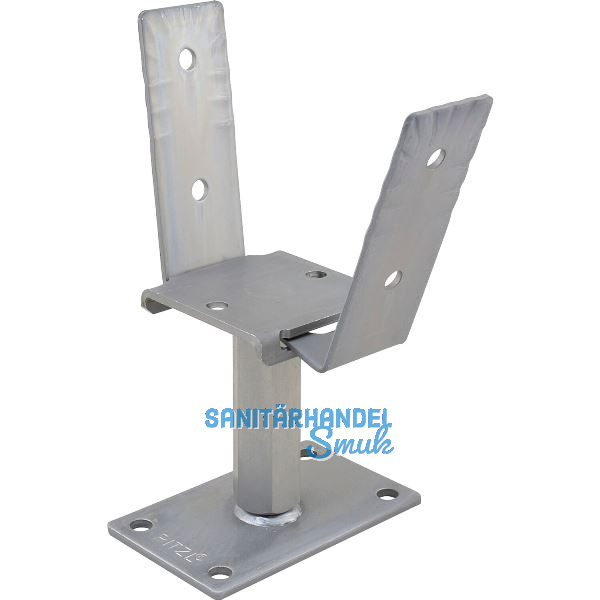 PITZL Pfostentr�ger Typ 10923.1000 ZiNiP beschichtet rechts/links
