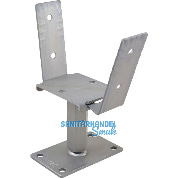 PITZL Pfostentr�ger Typ 10924.1030 ZiNiP beschichtet rechts/links
